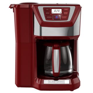 Black & Decker CM5000RD Red 12 Cup Mill and Brew   17356312