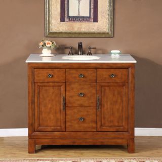 Silkroad Exclusive Natural Stone Countertop Lavatory Single Sink