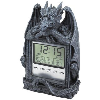 Design Toscano The Celtic Timekeeper Sculptural Dragon Wall Clock in