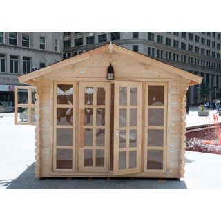 SolidBuild Brighton 10 Ft. W x 10 Ft. D Solid Wood Garden Shed