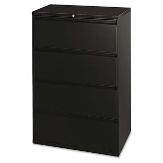 HON Brigade 800 Series 4 Drawer Lateral File Cabinet   File Cabinets