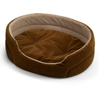 Brinkmann Oval Corduroy Pet Bed   Dog Beds