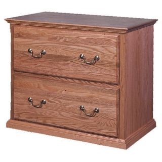 Forest Designs Customizable Traditional Two Drawer Lateral File Cabinet   File Cabinets