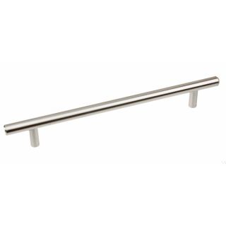 GlideRite 14 inch Solid Stainless Steel Finish 11 inch CC Cabinet Bar