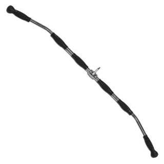 Body Solid Lat Bar with Rubber Grip   Attachments