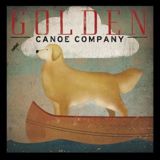 Buy Art For Less Golden Canoe Company by Ryan Fowler Framed Vintage