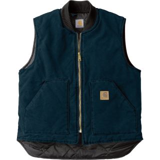 Carhartt Sandstone Arctic Quilt Lined Vest — Midnight Blue, 2XL Tall, Model# V02  Vests