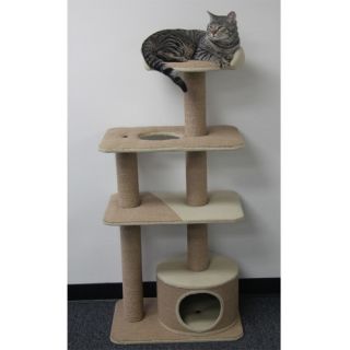 PetPals 52 Multi Level Cat Tree with Condo