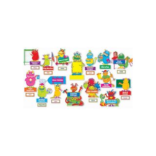 Piece Monsters At Work Grade Bulletin Board Cut Out Set