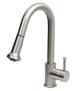 Vigo VG02002ST Single Handle Pull Down Kitchen Faucet   Kitchen Sink Faucets