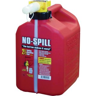 No-Spill Gas Can — 2 1/2-Gallon Capacity, Model# 1405  Fuel Cans