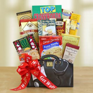 Get Well Wishes Gift Basket   Doctor's Bag