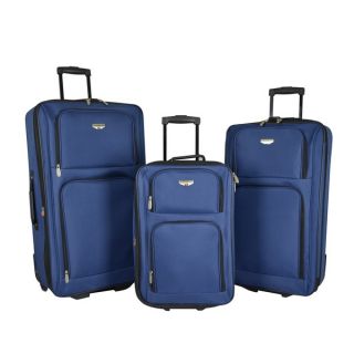 Travelers Club Genova Collection 3 piece Rolling Expandable Luggage