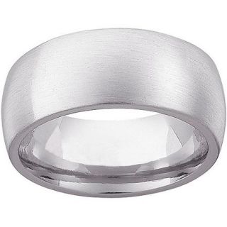 Extra Wide 9mm Wedding Band in Stainless Steel