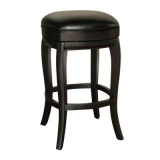 American Heritage Madrid 26 in. Counter Stool in Black 126903BLK L50