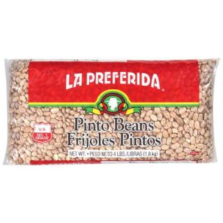 La Preferida Beans Pinto, 4 Lb