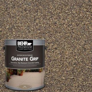 BEHR Premium 1 gal. #GG 14 Autumn Mountain Granite Grip Decorative Concrete Floor Coating 65501