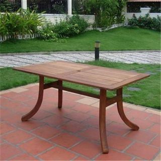 Vifah VIFAH. 189 Atlantic Rectangular Table