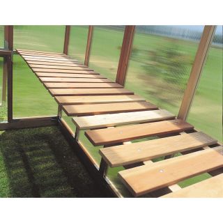 Sunshine GardenHouse Bench Kit — For Item# 24875 12ft. x 6ft. Mt. Hood GardenHouse Greenhouse, Model# GKP612-BENCH  Green Houses