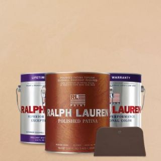 Ralph Lauren 1 gal. Old Rock Crystal Pewter Polished Patina Interior Specialty Paint Kit PP123 01K