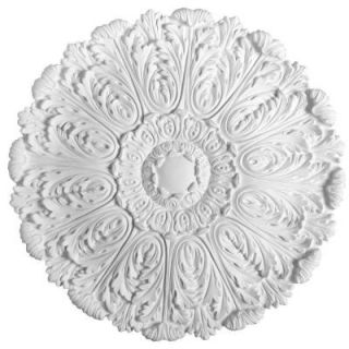American Pro Decor European Collection 29 1/2 in. x 1 3/4 in. Acanthus Polyurethane Ceiling Medallion 5APD10600