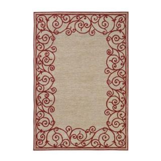 Home Decorators Collection Estate Red 7 ft. 6 in. x 9 ft. 6 in. Area Rug 0943230110