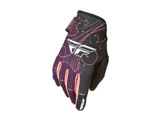Fly Racing Kinetic Ladies Gloves Black/Purple/Pink X 368 61009