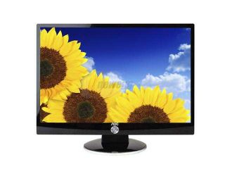 AOC 2217V Black 22" 5ms Widescreen LCD Monitor 300 cd/m2 10,000:1