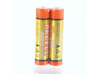 2pcs PKCELL LR03 One time AAA 1.5V Alkaline Batteries