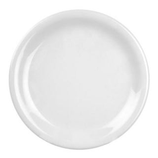 Global Goodwill Coleur 7 1/4 in. Narrow Rim Plate in White (12 Piece) 849851025745