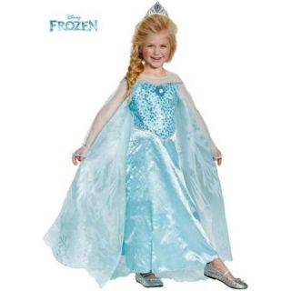 Elsa Prestige Costume for Kids   Size M
