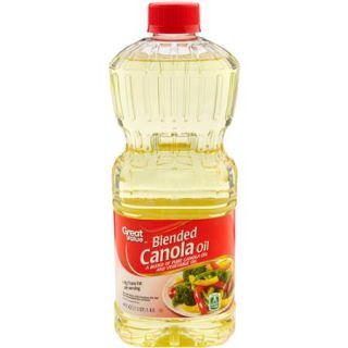 Great Value Blended Canola Oil, 48 oz