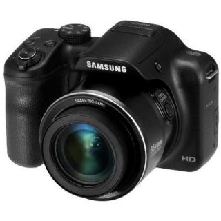 Samsung Wb1100f 16.2 Megapixel Compact Camera   Black   3" Lcd   35x Optical Zoom   Optical, Electronic [is]   4608 X 3456 Image   1280 X 720 Video   Hd Movie Mode (ec wb1100bpbus)