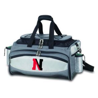 Picnic Time Northeastern Huskies   Vulcan Portable Propane Grill and Cooler Tote with Digital Logo 770 00 175 824
