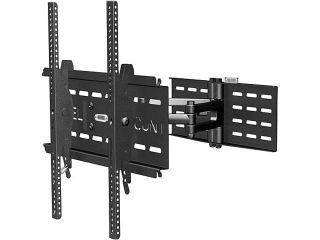 Level Mount AIMOA 10" 47" Full Motion TV Wall Mount LED & LCD HDTV Up to VESA 75, 100, 200 400 and 600 max load 70lbs Compatible with Samsung, Vizio, Sony, Panasonic, LG, and Toshiba TV