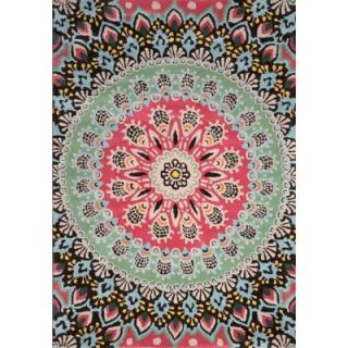 Renwil Nomadic Pink 7 ft. 9 in. x 9 ft. 8 in. Indoor Area Rug RNOM 03 7998