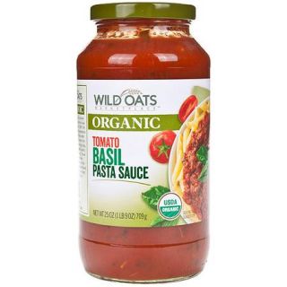 Wild Oats Organic Tomato Basil Pasta Sauce, 25 oz