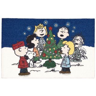 Peanuts Christmas Jingle Doormat   Indoor Mats