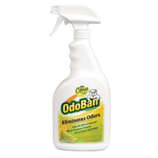 OdoBan 32 oz. Ready to Use Citrus Scent Disinfectant Air and Fabric Refresher 910601 Q