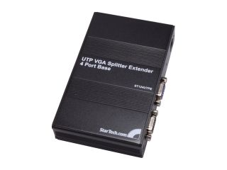 StarTech 4 Port VGA Video Extender over Cat 5 (UTPE Series) ST124UTPE