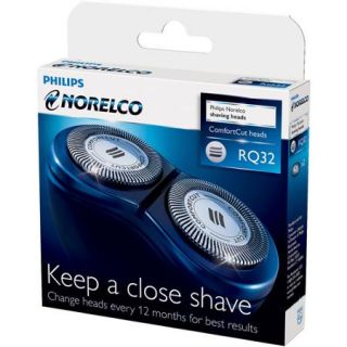 Philips Norelco RQ32 Replacement Shaving Heads, 2 count