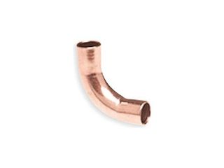 Elbow, 90 Deg, Long Radius, 1/2 In, Copper