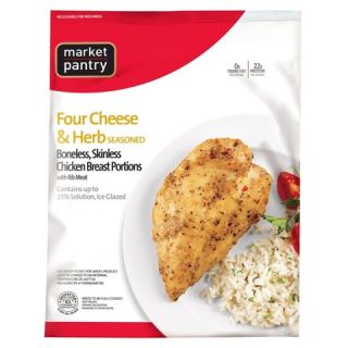 Market Pantry Four Cheese & Herb Chicken Breast Portions 2.5 lb