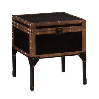 Upton Home Duncan Travel Trunk Side/ End Table   16346594  