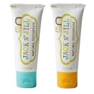 Jack N' Jill Natural Toothpaste, Blueberry & Banana, 1.76oz (Pack of 2)