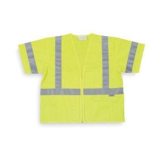 Condor 1YAU1 XL Lime Polyester High Visibility Vest