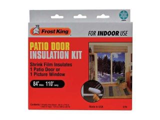 FROST KING V76H Patio Door Kit,84 x 110 In