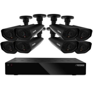 Defender 8 Channel Smart Surveillance System with 1TB HDD and (8) 800 TVL Cameras and 150 ft. Night Vision 22836
