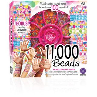 Just My Style 11,000 Beads Bracelet Kit by Horizon Group USA