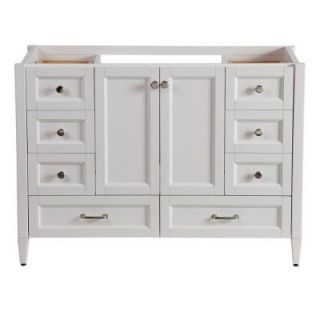 Home Decorators Collection Claxby 48 in. W Vanity Cabinet Only in Cream SRSD4821 CR